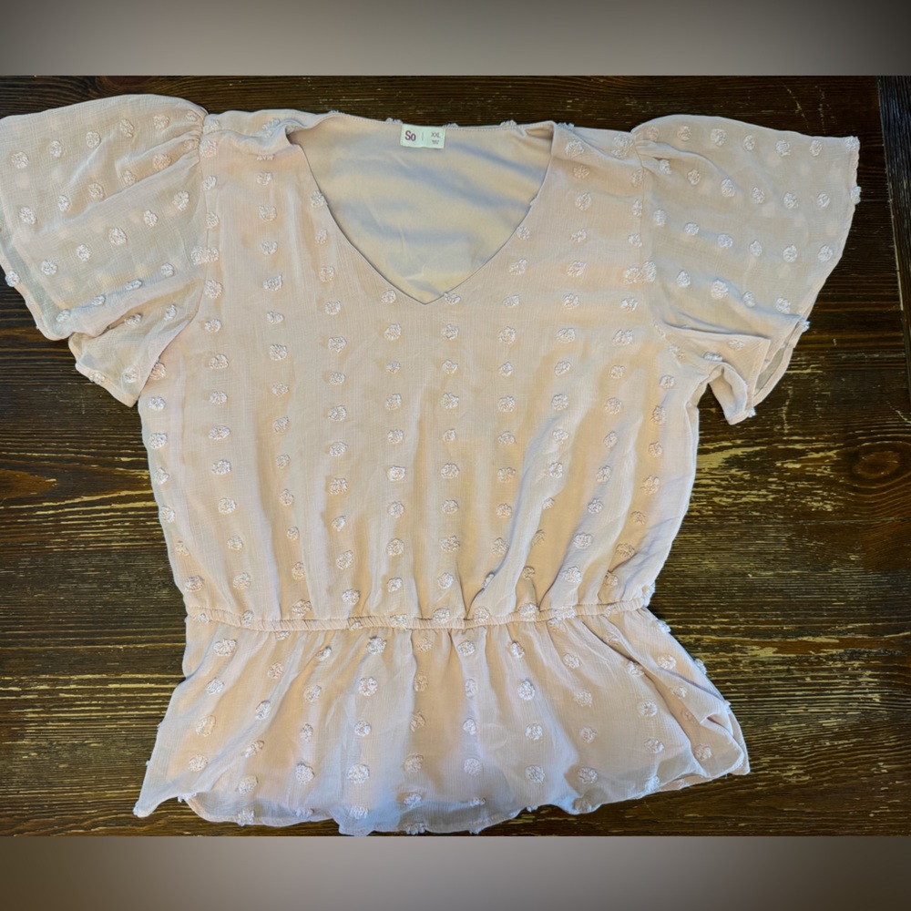 Women’s patterned dress top size XXL